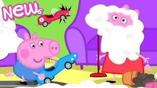 Peppa Pig Tales 🫧 SUPER Speedy Clean Up Race  BRAND NEW Peppa Pig Episodes