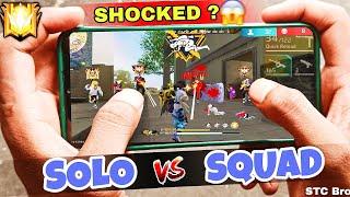 ENEMYSHOCKED? 99% Headshot Rate l Solo vs Squad Full Gameplay🪂 ll PocoX6 Pro & i phone 