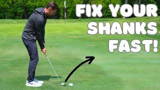 How to STOP SHANKING Wedges when Chipping or Pitching FAST