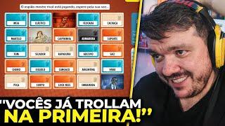 GAULES JOGANDO CODENAMES COM A TRIBO PELA PRIMEIRA VEZ  CORTES DO GAULES