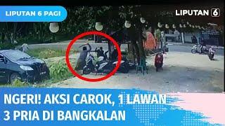 Aksi Carok Satu Lawan Tiga di Bangkalan Berlatar Dendam dan Sakit Hati Karena Penipuan  Liputan 6