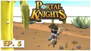 Portal Knights - Ep. 5 - Bow Construction - Lets Play Portal Knights Gameplay