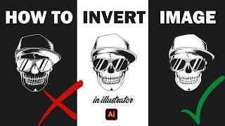 How To Invert Your Image in Illustrator