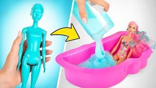 Pengalaman Unboxing Paling Seru Barbie Color Reveal Foam Doll