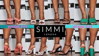 STEP INTO SPRING IN STYLE  WIDE FEET FRIENDLY SHOE HAUL  SIMMI LONDON  MISSVEELONDON