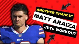 MATT ARAIZA GETS TRYOUT WITH JETS