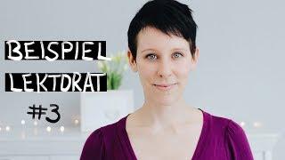 Beispiel-Lektorat Nr. 3 Ich lektoriere eure Texte  Mirjam  Infodump und Dialoge