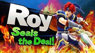 【Smash Bros. for Nintendo 3DS  Wii U】Roy seals the deal