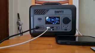 Magneto 300w portable power station 346wh review @BuildersFan