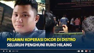 Pegawai Koperasi Dicor di Halaman Belakang Distro di Palembang  Seluruh Penghuni Ruko Hilang