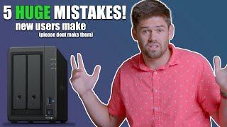 Watch before Buying a Synology NAS - The 5 Most Common MISTAKES new users make