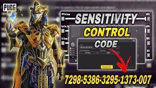 New Best Sensitivity Settings for pubg Mobile in 2024  sensitivity and control codesnew  update