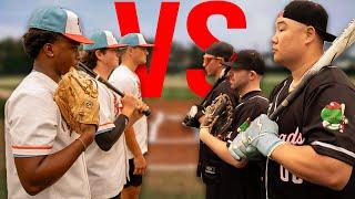 YouTubers VS College Baseball Team Who Wins?