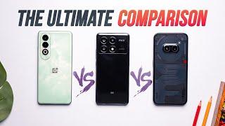 OnePlus Nord CE4 vs Poco X6 Pro vs Nothing Phone 2a The Ultimate Comparison