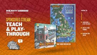 Mini Express - Great Britain map- KS 4p Teaching & Play-through by Heavy Cardboard