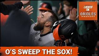 Cowsers two homers and a monster 10th inning clinch the Orioles sweep of the Red Sox