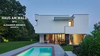 Modern Villa by Alexander Brenner Architects - Haus am Wald