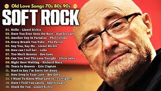 Phil Collins Foreigner Rod Stewart The Police Bee Gees  Old Love Songs 70s 80s 90s