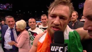 UFC 189 Conor McGregor and Chad Mendes Octagon Interviews