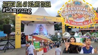 Festival sarapan pagi - Review Lengkap makanan hingga pakaian dan area seputar Lampung elephant park