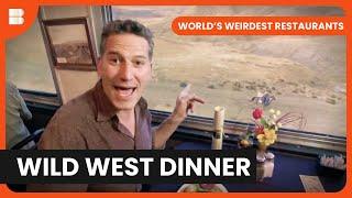 Wild West Train Robbery Dinner Show - Worlds Weirdest Restaurants - S02 EP03 - Reality TV