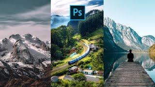 PROFESYONEL KOLAJ Nasıl Yapılır?  Yeni Başlayanlar İçin Photoshop Teknikleri