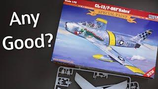 A Worthy Rebox? Mistercraft CL-13F-86F Sabre 172 Scale Plastic Model Kit - Unboxing Review
