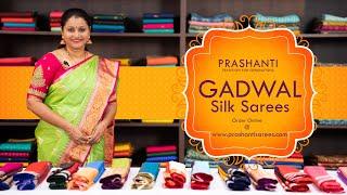 Gadwal Silk Sarees  Prashanti  5 June 2023