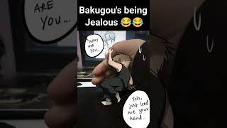 Bakugou being jealous of Todoroki  #anime #short #mha