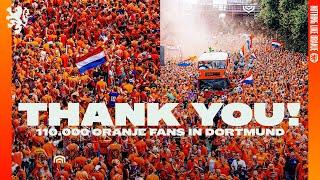 110.000 Oranje Fans in Dortmund A day we will never forget. 