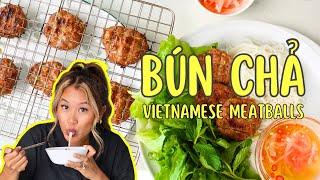 How to make Bún Chả Vietnamese meatballs & Vermicelli