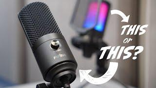 BEST $30 Mic - Fifine K669b Unboxing vs Fifine A6v