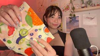 BEESWAX ASMR tapping & scratching for relaxation and tingles  ◡̈