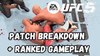 UFC 5 Patch Breakdown + Gameplay This is a W