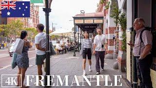 Western Australias historic seaside city Fremantle  4K