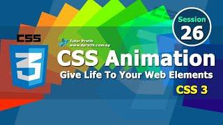 CSS Animation Tutorial With Advanced Effects Session 26  Tutor Pratik