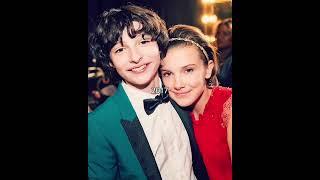 Millie and Finns Friendship over the years #mikewheeler #finnwolfhard #eleven #milliebobbybrown