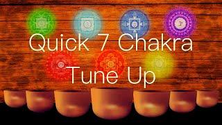 Quick 7 Chakras Tune-Up  Crystal Singing Bowls  All Chakra Powerful 432Hz based Meditation