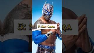 Top 10 masked wrestlers in WWE history #shorts  #youtubeshorts #shortvideo #top10 #viral #trending