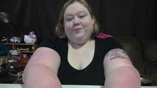 SSBBW talking about depression and weight issues ends in crying