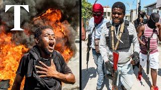 Haiti violence gangs battle for control of country