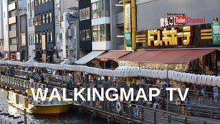 Namba Station From Rikuro Ojisan- Main Branch Osaka- WalkingMap TV Cheesecakeりくろーおじさんの店 리쿠로오지상