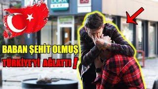 İDLİBDEN ŞEHİT HABERİ GELMESİ  - AĞLATAN SOSYAL DENEY