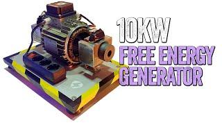 Generador de energía gratuito de 10 KW con piezas de microondas - Liberty Engine 3.0 - 100% REAL