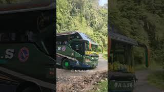 SATU-SATU NYA BUS YANG LEWAT JALUR INI JALUR EKSTRIM BIKIN SPOT JANTUNG ALS 147 BASURI V3