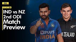 India vs New Zealand 2nd ODI Fantasy XI Prediction Playing XI Pitch Report