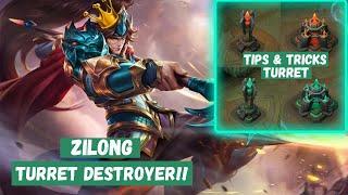 Zilong Si Penghancur Turret - Mobile Legends Tips and Tricks