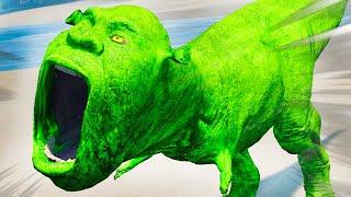 Shrek Rex Proteção ao Pântano Hypo Paquicefalossauro?  The Isle  PTBR