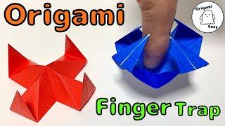 Origami Easy Finger Trap How to make Trap