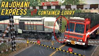 Diverted Rajdhani Express Loco Pilot avoids major accident  Railworks Train Simulator